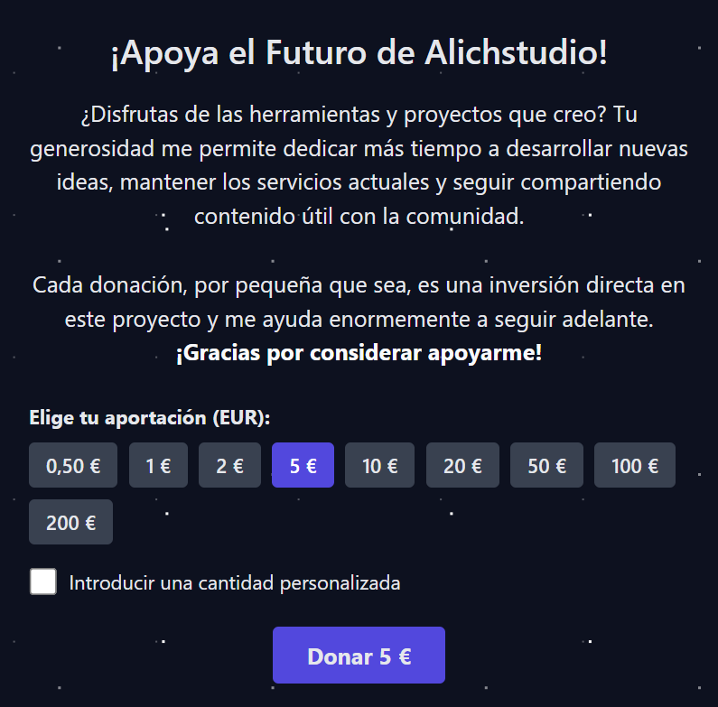 Donaciones Stripe