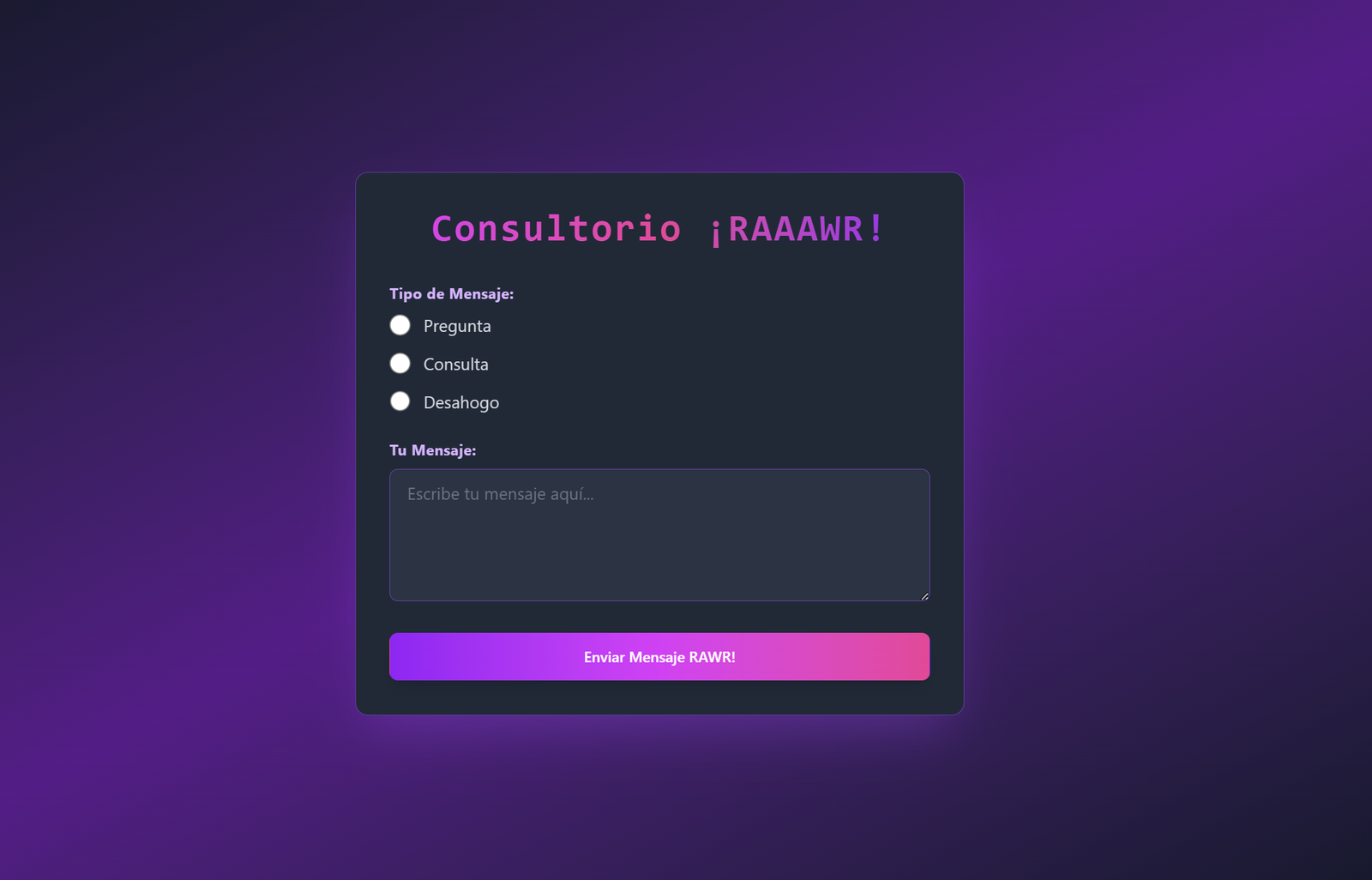 Consultorio RAWR